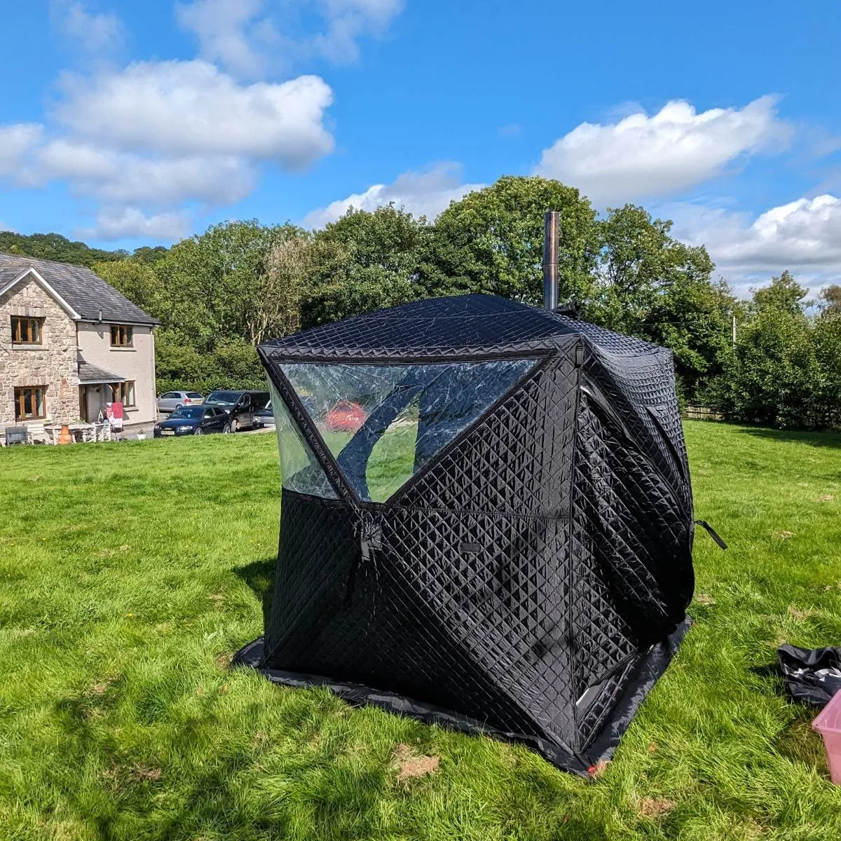 Wild Roots Thermal Hub Shelter Portable Pop Up Hot Tent