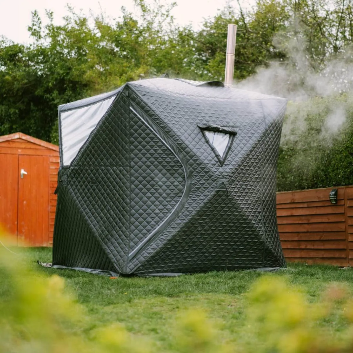 Wild Roots Thermal Hub Shelter Portable Pop Up Hot Tent
