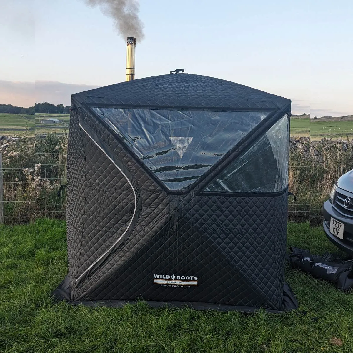Wild Roots Thermal Hub Shelter Portable Pop Up Hot Tent