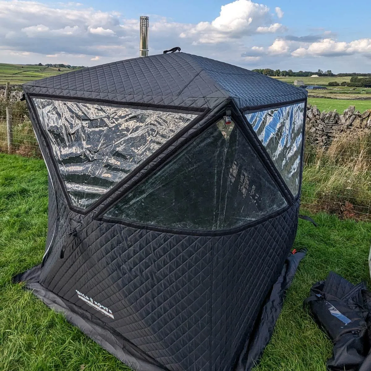 Wild Roots Thermal Hub Shelter Portable Pop Up Hot Tent