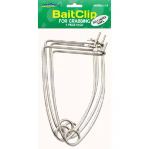 Wilson 4 pc Stainless Steel Bait Clip for Crabbing