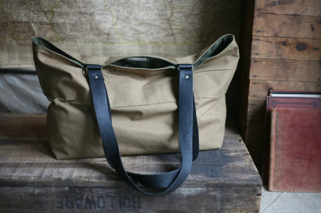 WWII era Canvas Tote Bag - SOLD