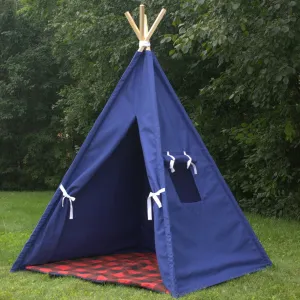 XL Colored Canvas Teepee in Three Great Sizes and 13 Great Colors
